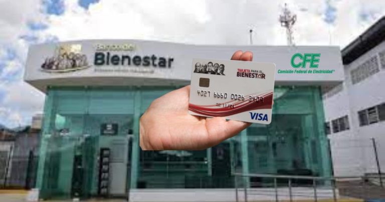 Pagar cfe con tarjeta bienestar