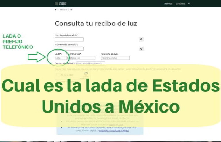 lada luz México
